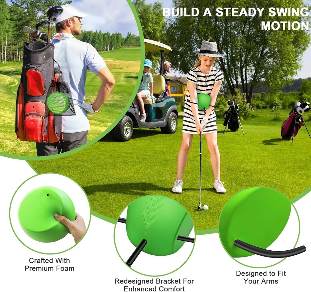 The Connector Golf Training Aid, Golf Swing Trainer for Posture Correction Pract