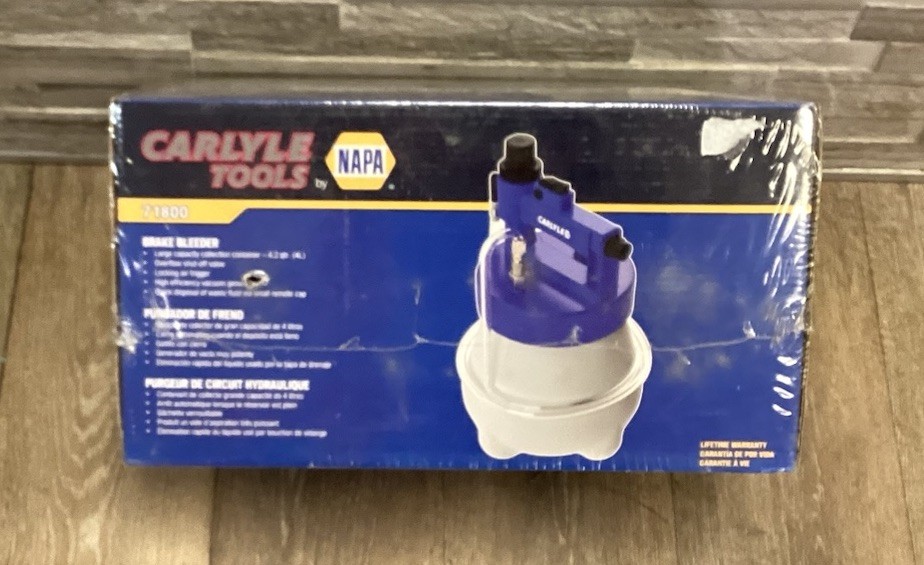 Carlyle Tools 71800 Brake Bleeder Kit