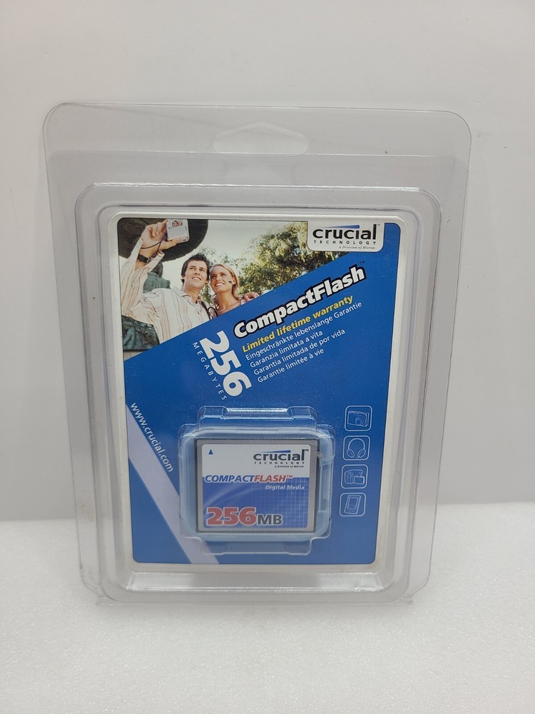 Crucial 256mg Compact Flash New
