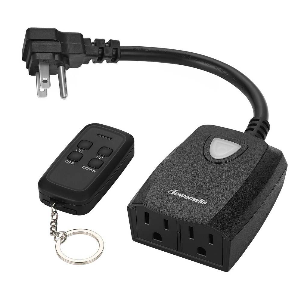 DEWENWILS Outdoor Dimmer for String Lights, Remote Control Light Dimmer Plug in
