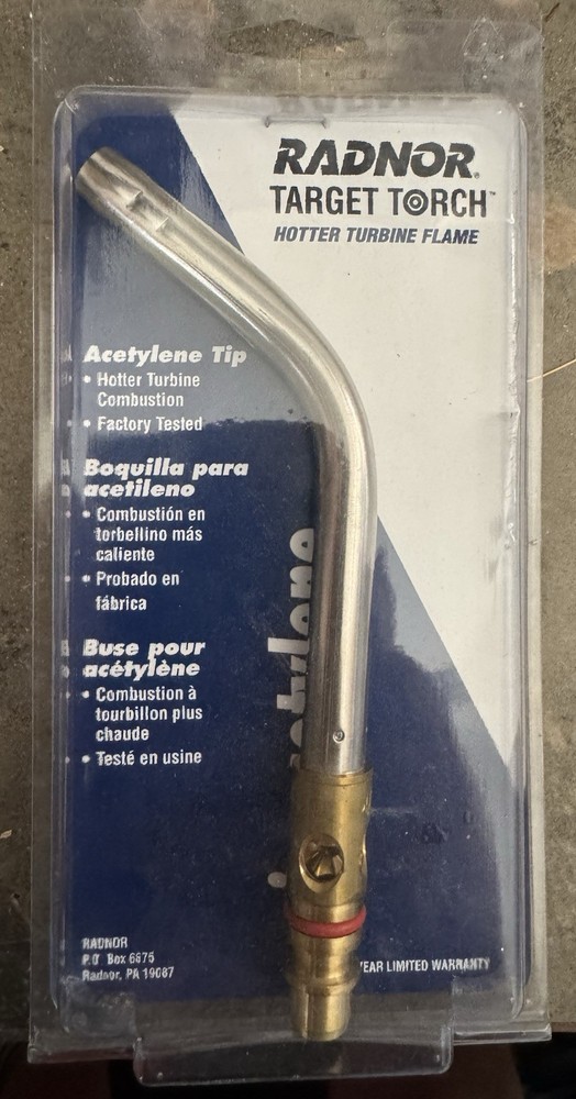 Acetylene Heating Target Tip