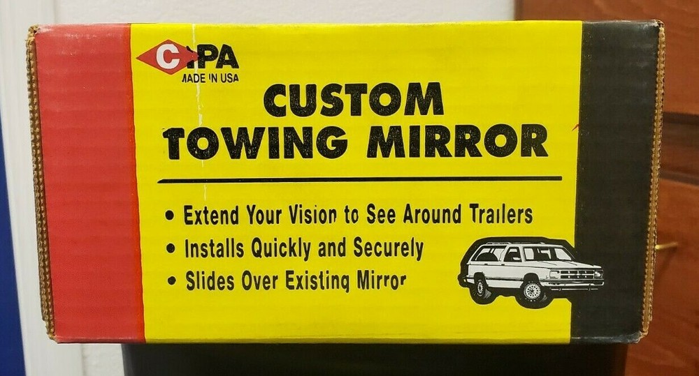 Cipa Mirrors 10401 Driver Side Towing Mirror