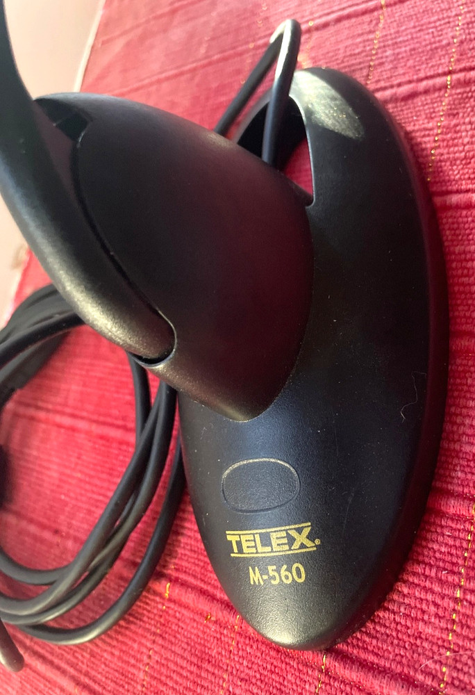 Telex M-560 Super-Directional USB Digital Microphone Desktop