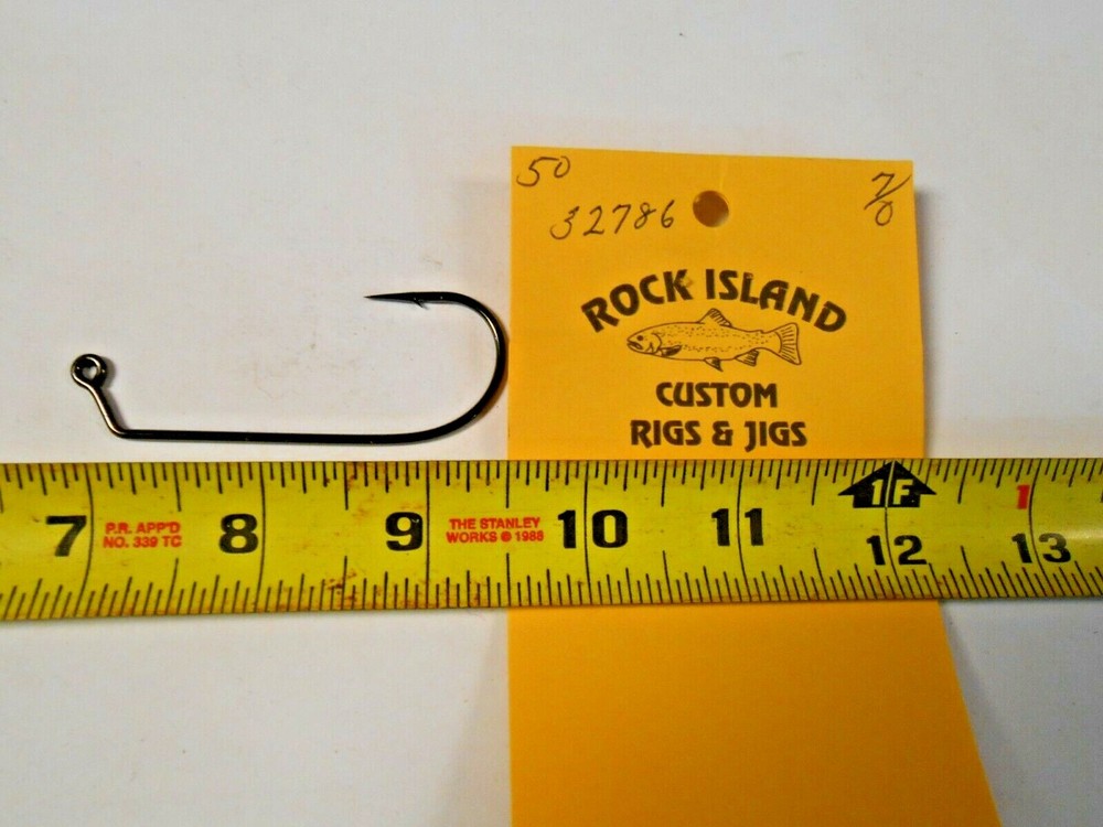 Mustad Jig Hooks # 32786 50 ct