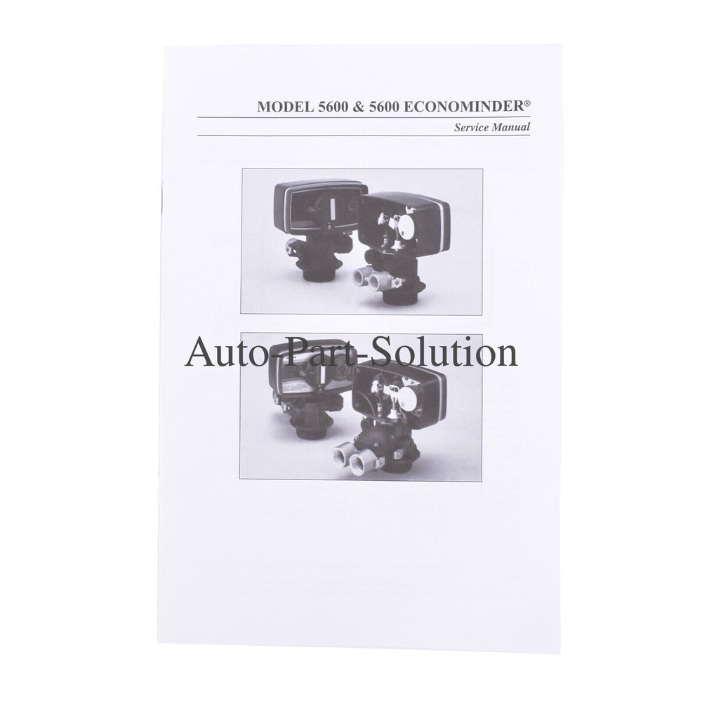 Automatic 5600 12 Day Timer Control Valve for Water Filter Softener Resin New