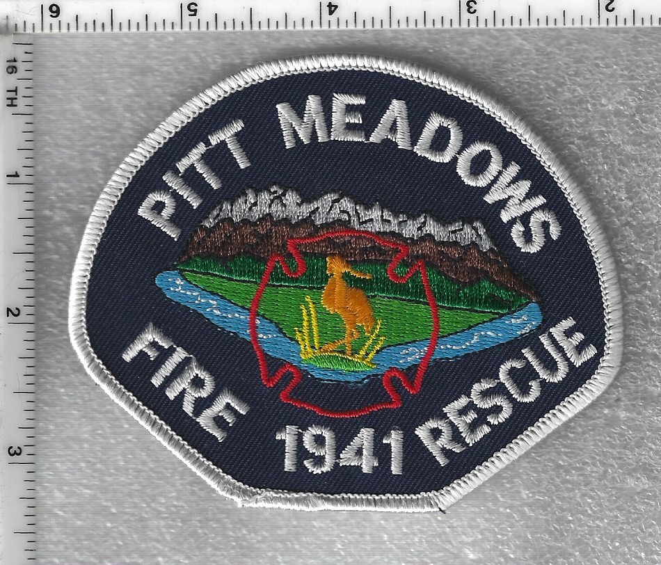 Pitt Meadows Fire Rescue   (British Columbia, Canada)  Shoulder Patch