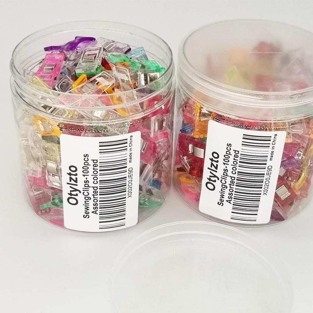 New Sewing Clips 100pcs Assorted Colors