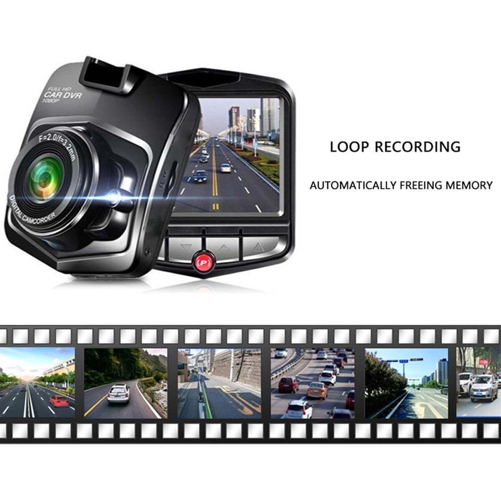 1080P Lens Car DVR Dash Cam Video Recorder G-Sensor Front or Inside Camera