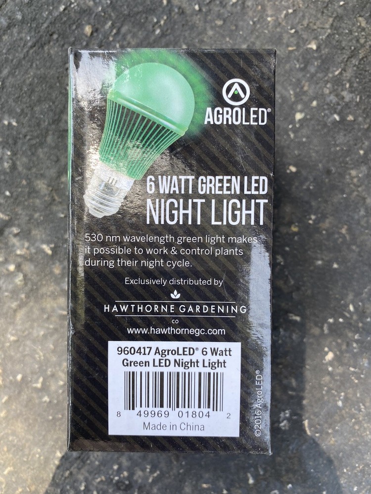 AgroLED Green LED Night Light - 6 Watt