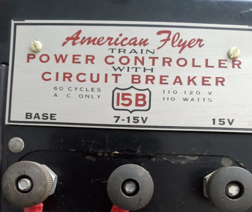 American Flyer 15B 110 Watt Train Transformer