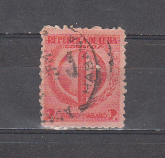 1CUBA  : 1939  - USED - SCOTT # 357