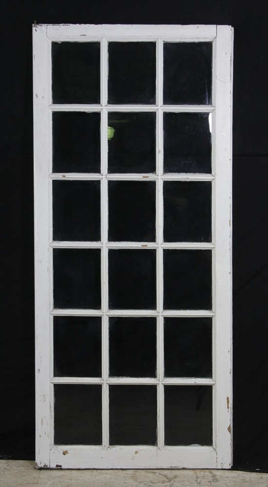 Reclaimed 18 Pane Wooden Frame Window