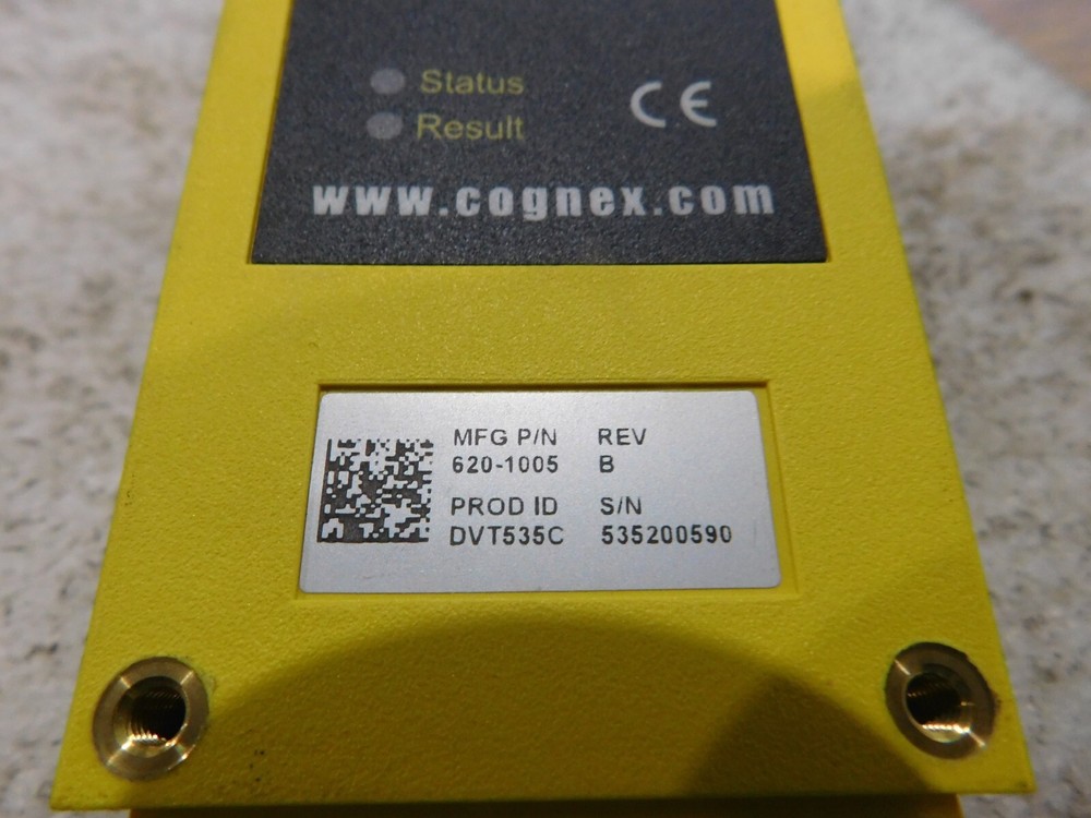 Cognex Model: DVT535C Vision Sensor P/N: 620-1005, Rev. B