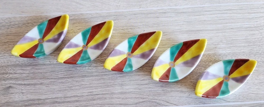 5 Pcs Chopstick Holder Classic Boat Design