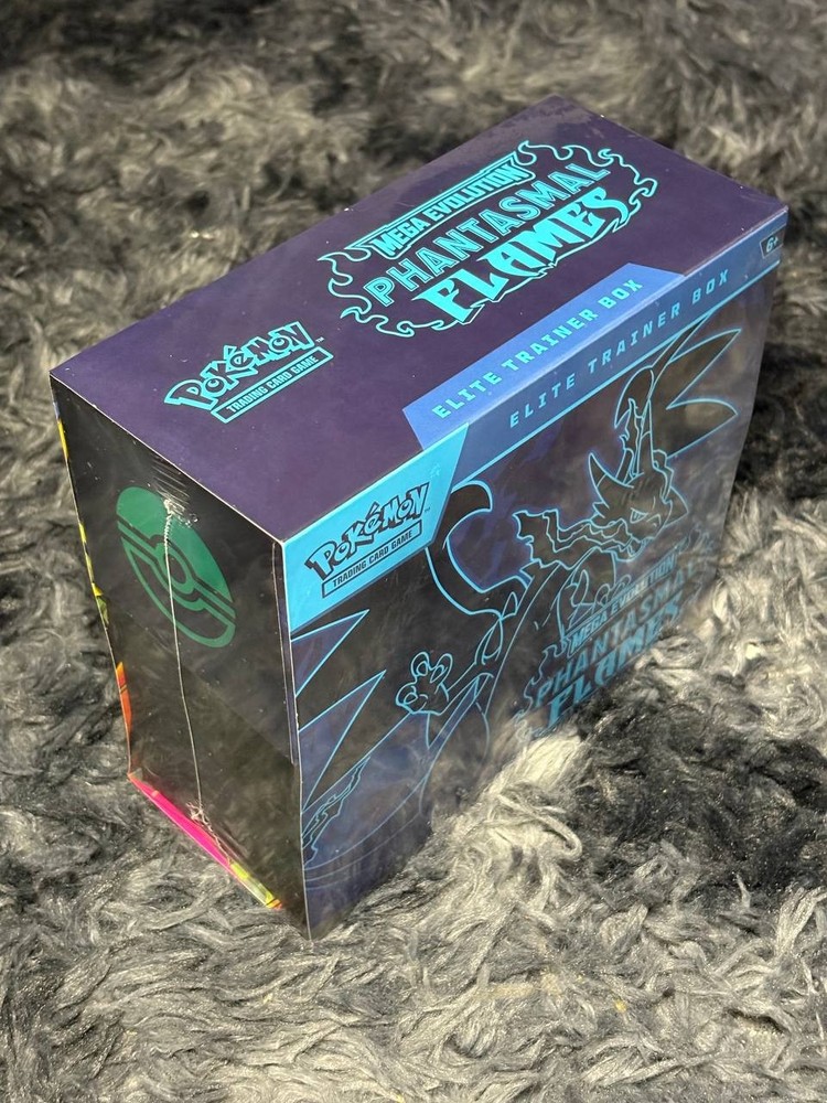 Pokémon Mega Evolution Phantasmal Flames Elite Trainer Box New Sealed