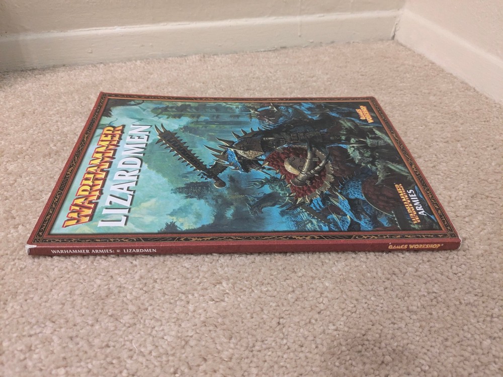 Warhammer Armies Lizardmen Paperback Book