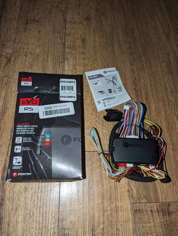 FORTIN EVOCHRT4 Stand-Alone Add-On Remote Start Car Starter System