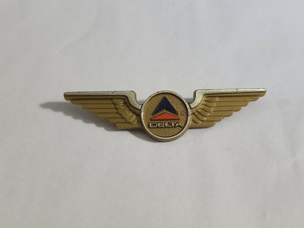 Delta Airlines Pilot Badge Plastic
