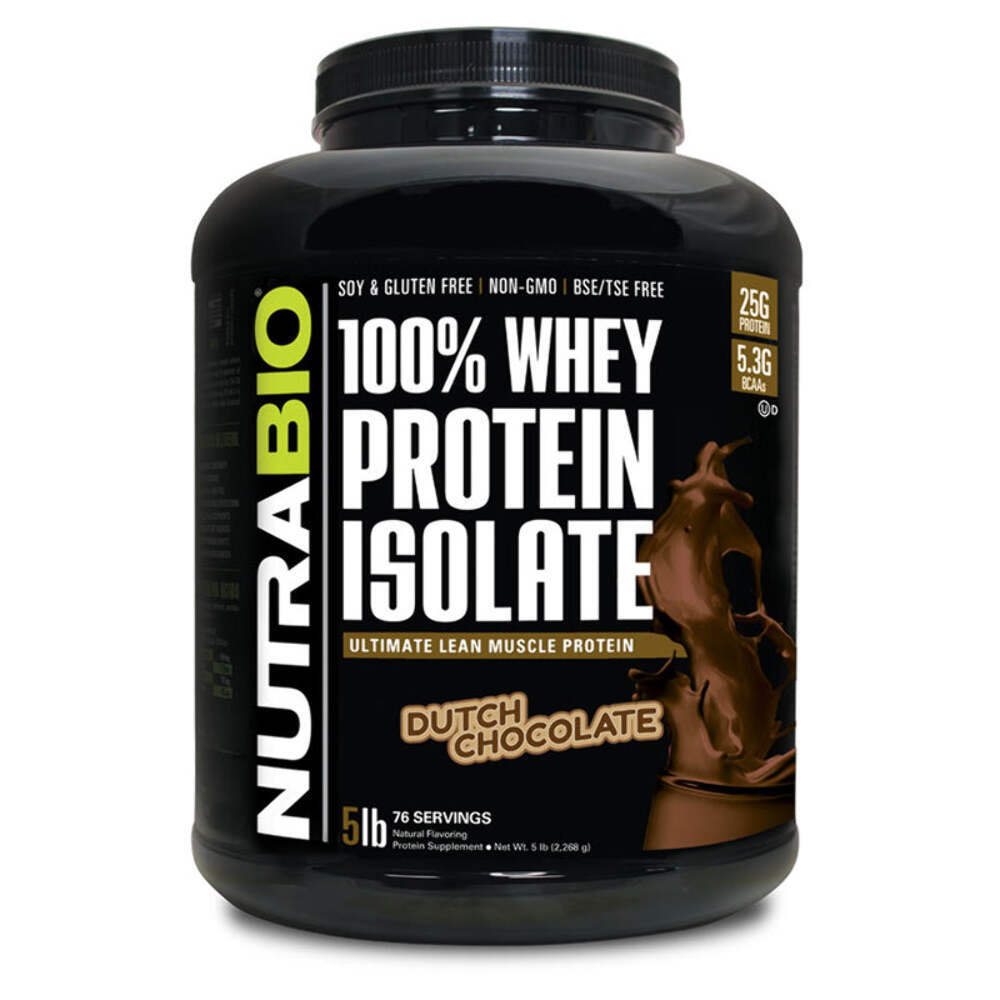 NutraBio - WHEY PROTEIN ISOLATE