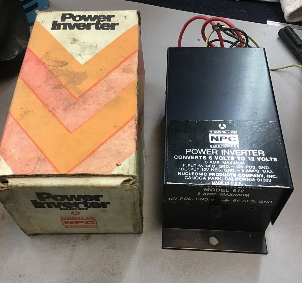 NPC Electronics Model 612 POWER INVERTER (b160)