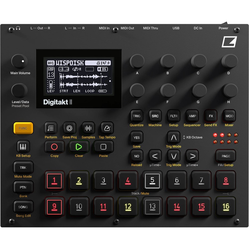 Elektron Digitakt II Sampling Drum Machine