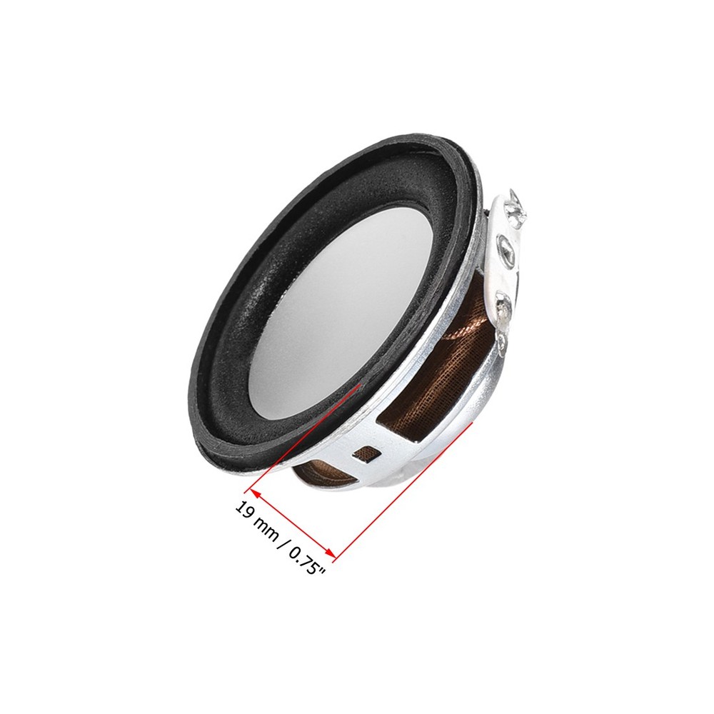 3W 4 Ohm Micro Internal Speaker Magnet Loudspeaker 40mm Dia 2pcs
