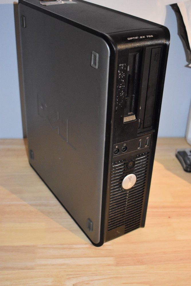 Dell Optiplex 755 Desktop Core 2 Duo Windows XP Pro 32-bit Floppy Disk Drive