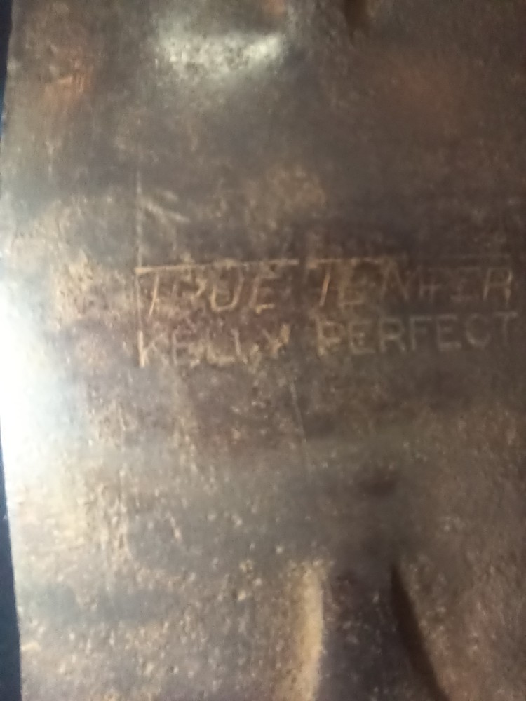 Vintage True Temper Kelly Perfect Phantom Bevel Axe Head And Handle