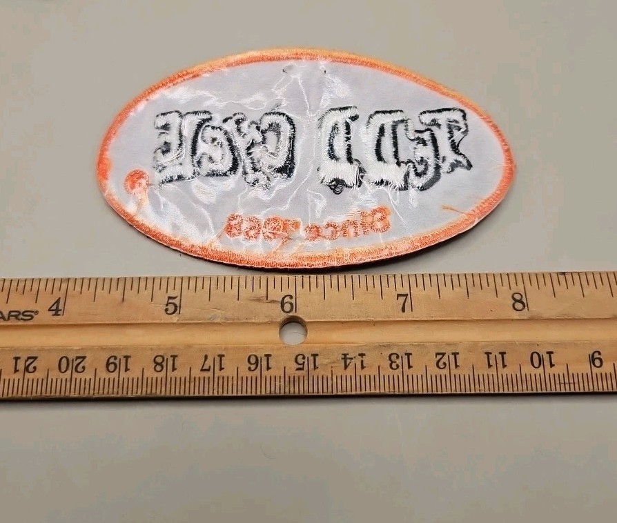 Tedd Cycle Motorcycle Patch /UNUSED