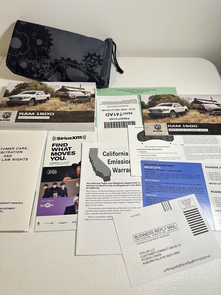 Ram 1500 2020 Owner's Manual 2020