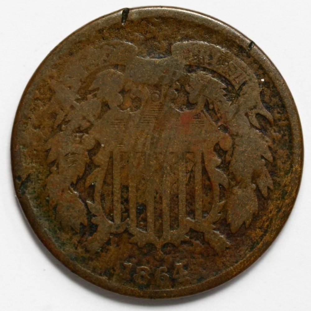 1864 Two Cent Piece