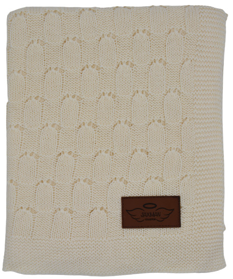 Jaxman Collection Knit Baby Blanket