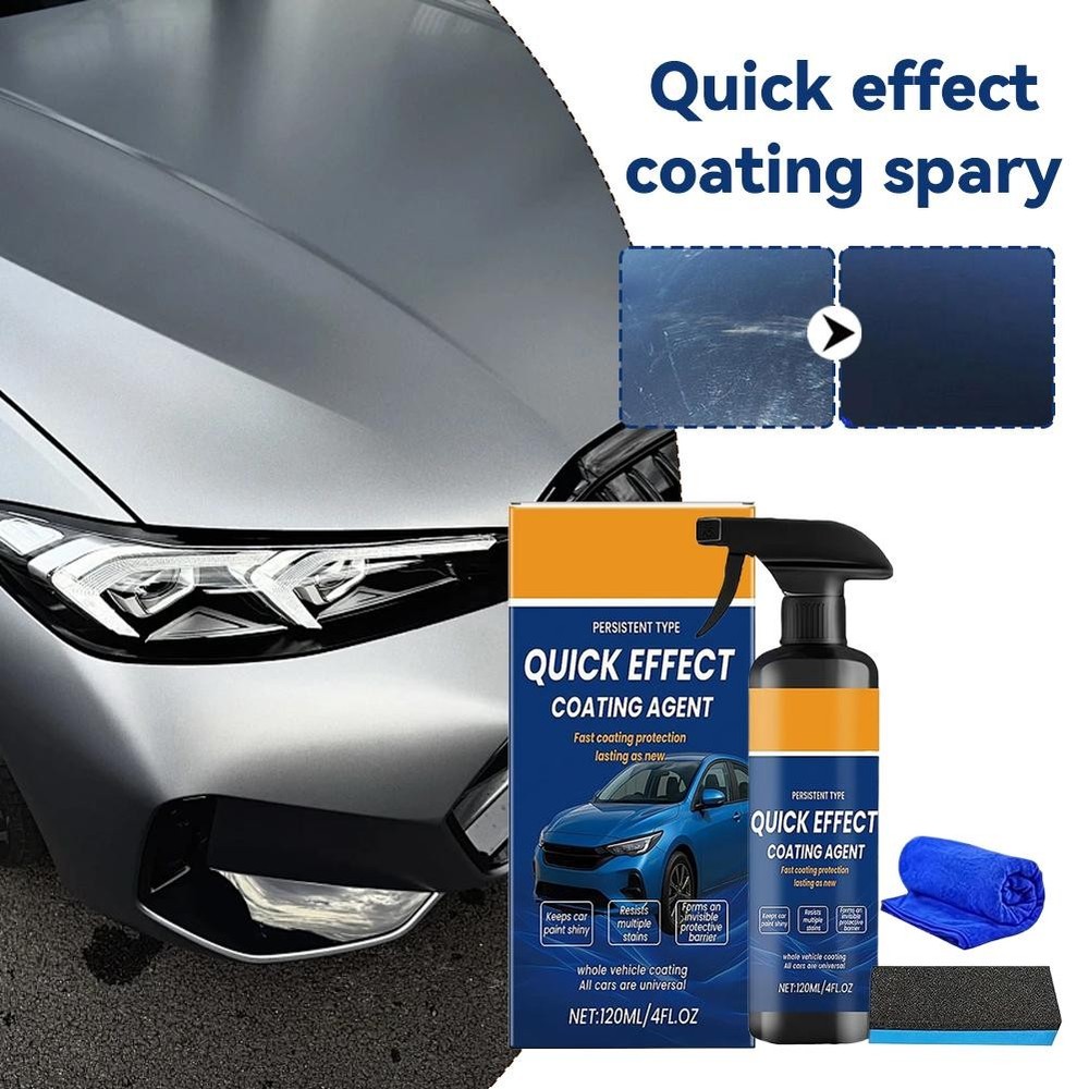 2026 New Car Coating Spray,3 in1 Multi-functional Quick Effect Coating Agent US