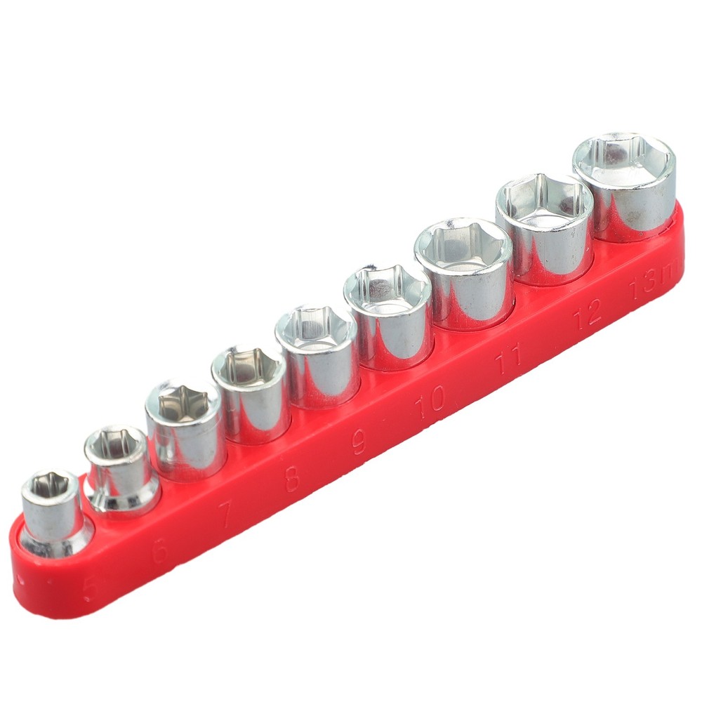 9 Pieces/set Hexagon Key Sleeve Socket Combination Carbon Steel Hexagon Socket