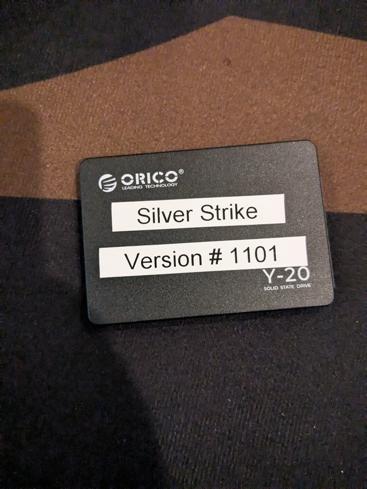 Silver Strike Bowling Arcade Replacement Solid State Hard Drive SSD 🎳