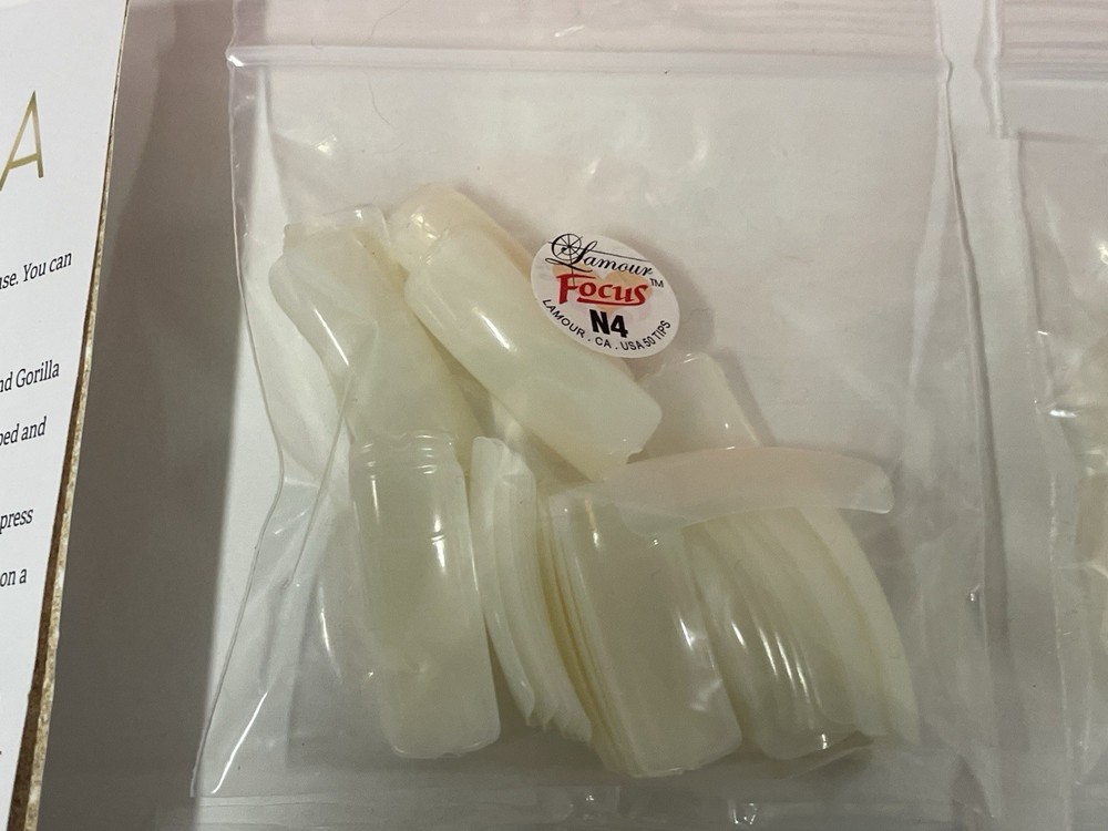 Red Iguana Right Half-Hand Practice NO RING April Ryan Silicone Nails