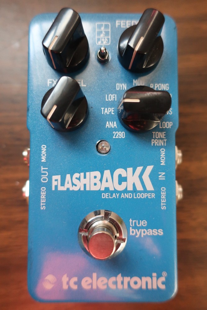 TC Electronic Flashback 2 Delay and Looper Pedal - Blue
