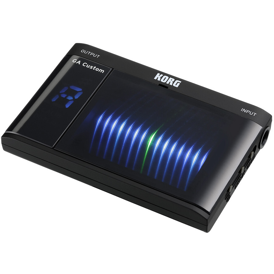 Korg GA Custom Shop Chromatic True Bypass Tuner with 3D Visual Meter Display