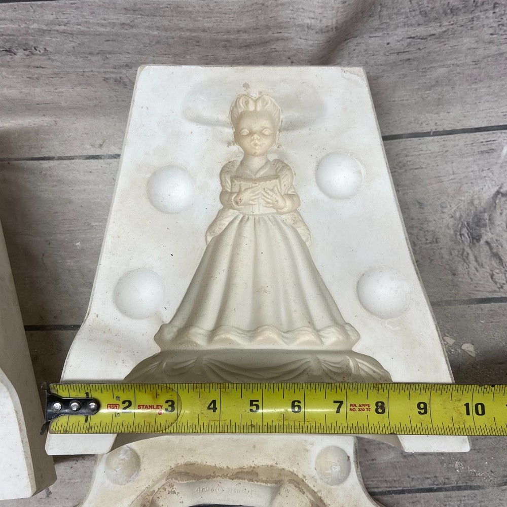 Atlantic Ceramic Casting Mold Christmas Angel Figurine