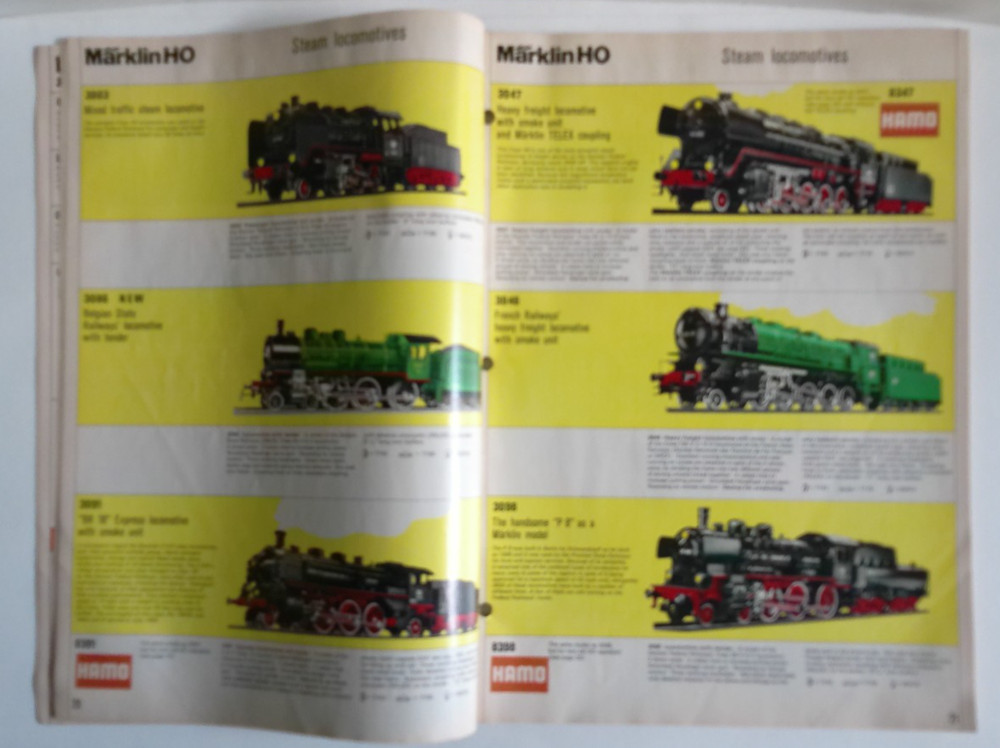 Vintage Marklin 1973 E Catalog