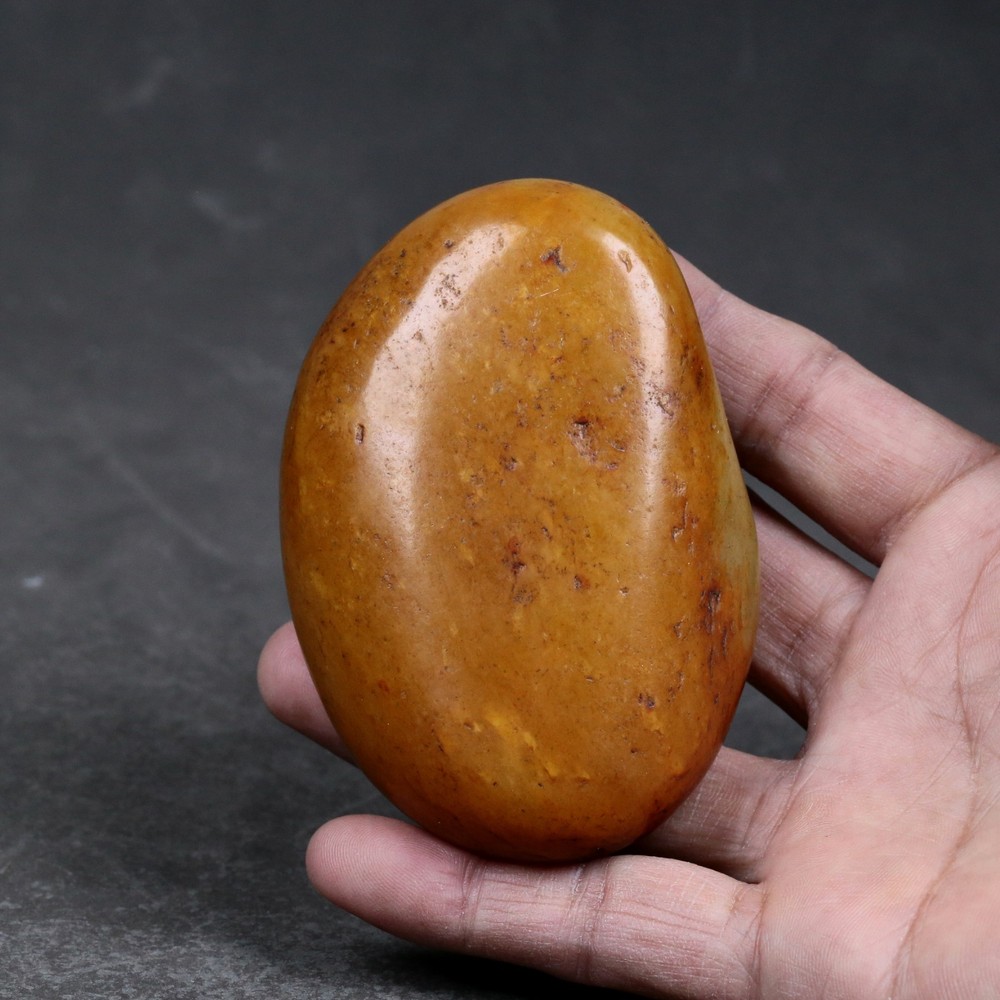 299G Certified 100% Hetian jade(Nephrite) Raw stone 和田玉原石