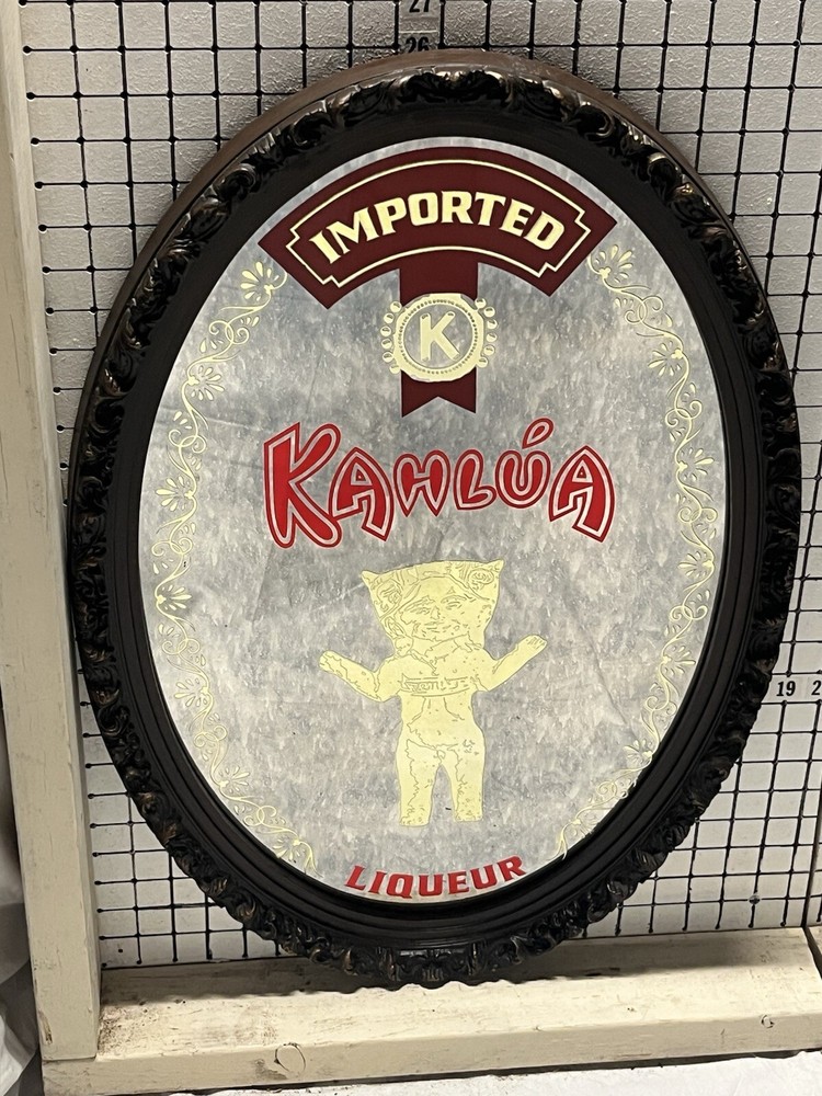 KAHLUA LIQUOR MIRROR - A RARE FIND !!!!