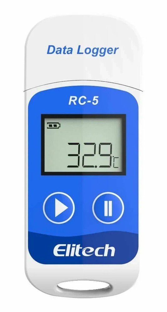 Elitech RC-5 USB Reusable Temperature Data logger Temp Recorder Quick PDF Report