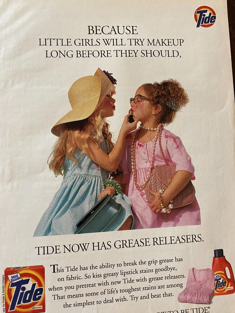 TIde Detergent, Full Page Vintage Print Ad