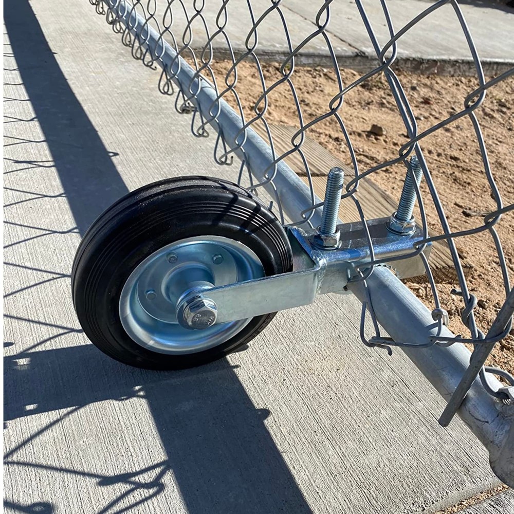 Gate Wheel Supporting Swing Gate with 1-3/8"Thru 2-1/8" Gate Frames Gate Support