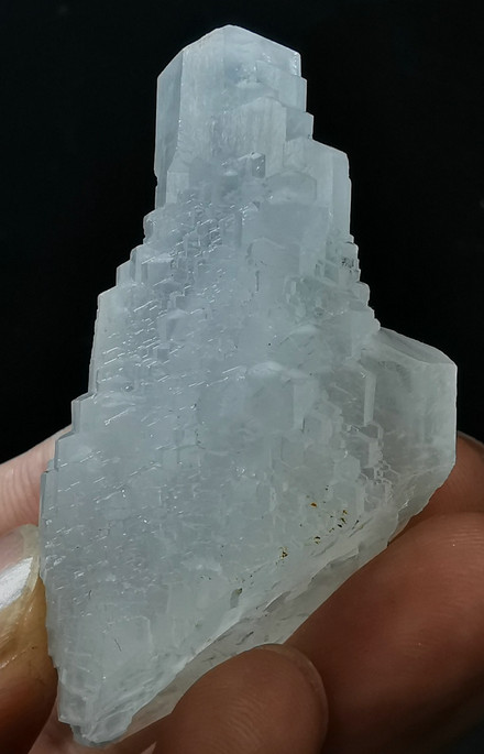 UV Fluorescent Stair Step Stacked Elestial Calcite