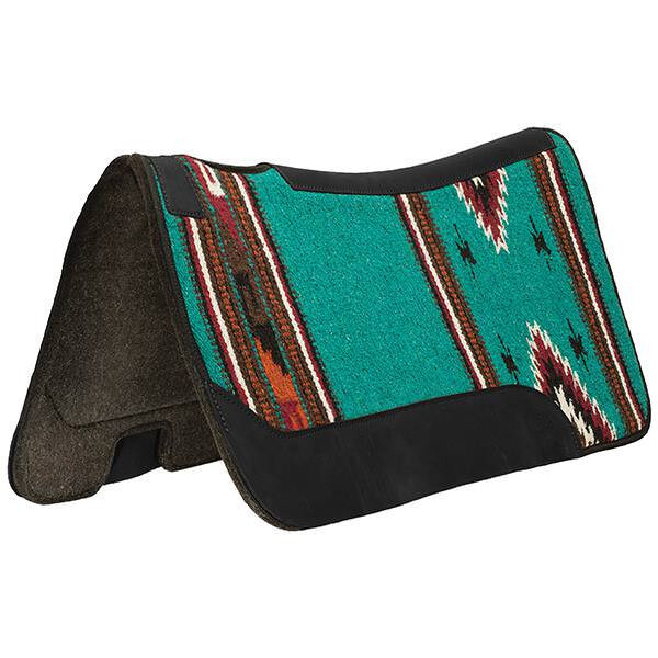 Contoured Single Weave Wool Blend Saddle Pad