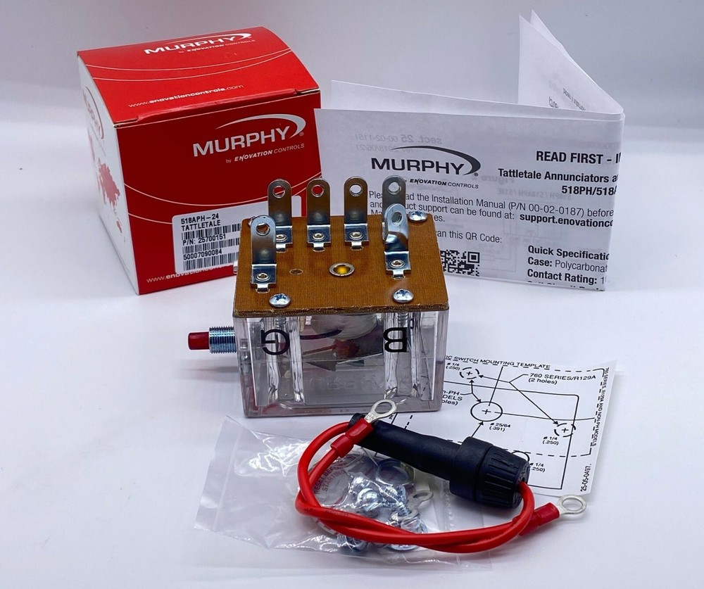 Murphy 518APH-24V - Magnetic Switch, 24 Volt (25700151)