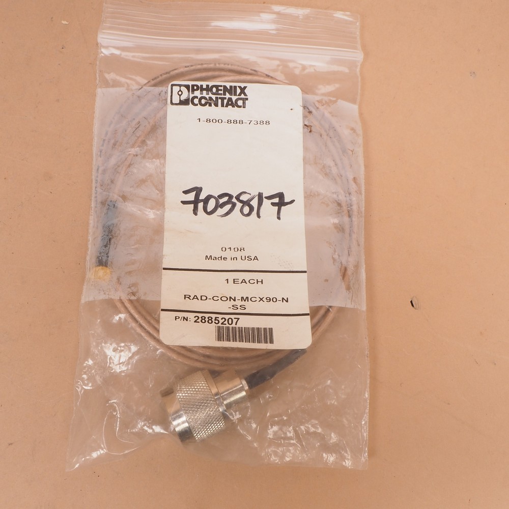 Phoenix Contact RAD-CON-MCX90-N-SS Antenna Cable