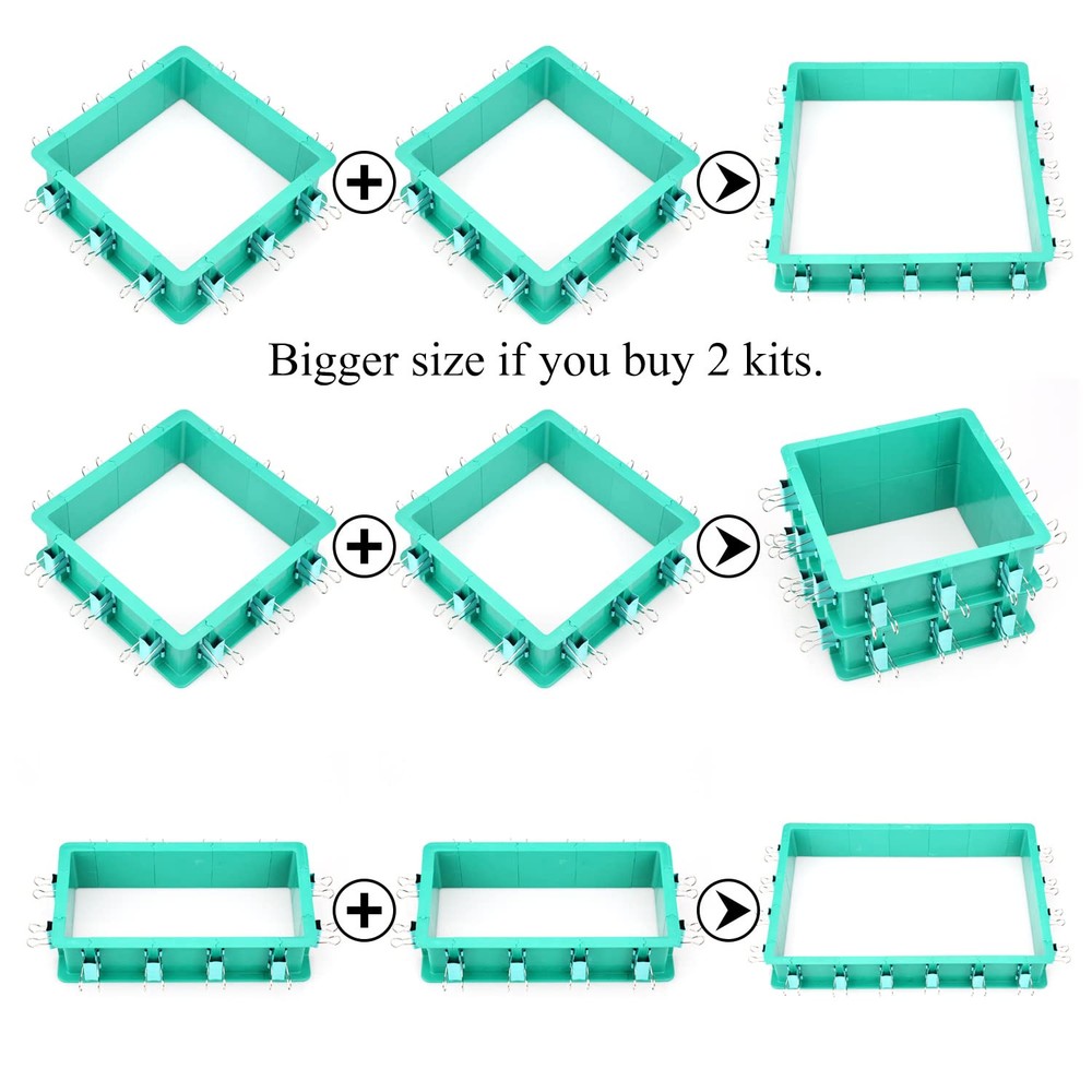 Adjustable Mold Housing Kit for Silicone Molds Making - Plastic Housing Frame...